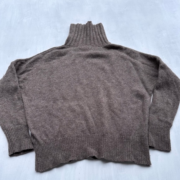 Care By Me Hanne Turtleneck Luxury Cashmere Silk Blend Sweater - Picture 13 of 16